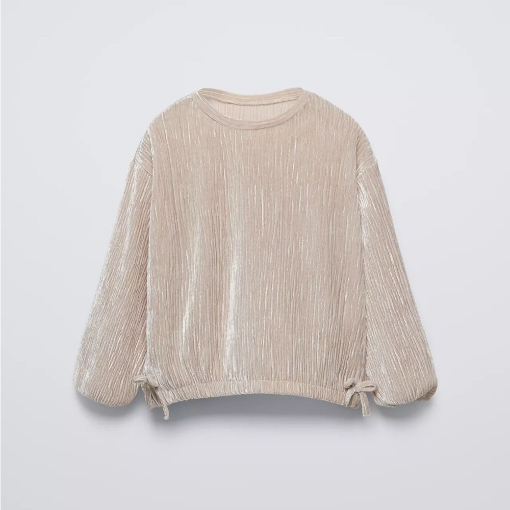 Zara Kids Cream Matching Set